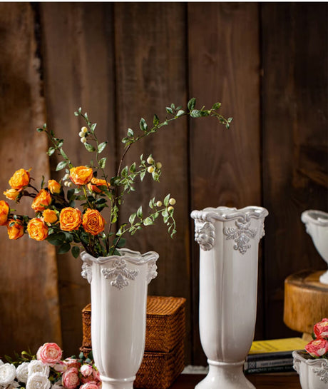 JUHAN Lysandra Vintage Floral Elegant Flowerpot Decorations from JUHAN