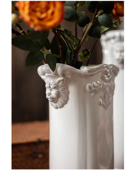 JUHAN Lysandra Vintage Floral Elegant Flowerpot Decorations from JUHAN