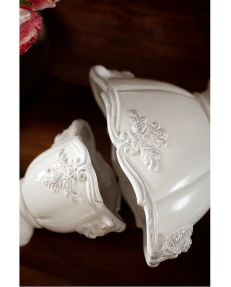 JUHAN Lysandra Vintage Floral Elegant Flowerpot Decorations from JUHAN