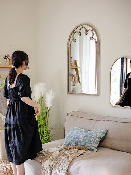 JUHAN Marcellus Elegant Vintage Arched Mirror from JUHAN