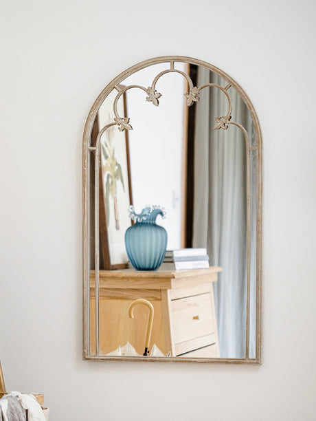 JUHAN Marcellus Elegant Vintage Arched Mirror from JUHAN
