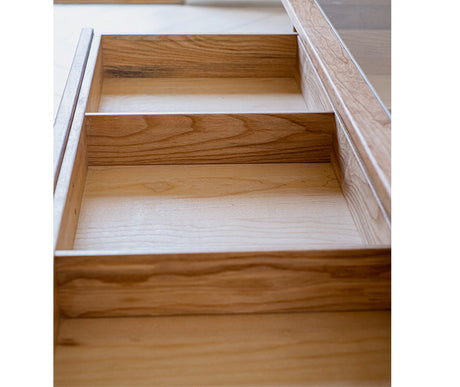 JUHAN Marcellus Vintage Natural Wood Coffee Table with Storage System from JUHAN