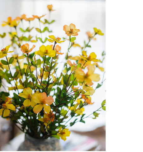 JUHAN Marisol Vibrant Simulation Floral Desktop Swing Decoration from JUHAN
