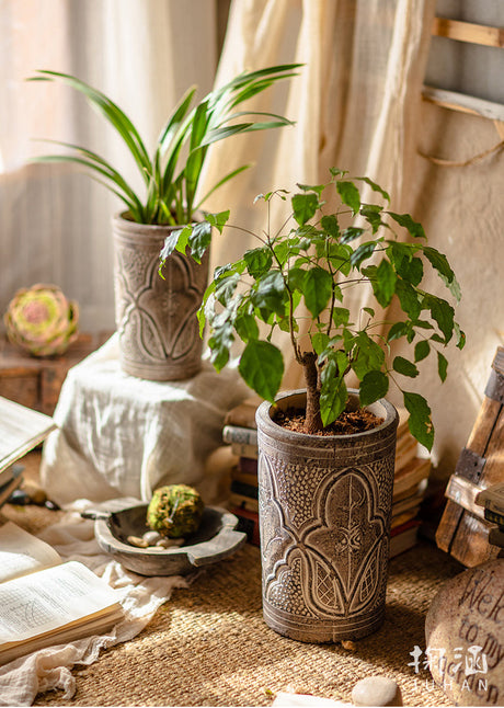JUHAN Marzanna Vintage Crafted Breathable Flowerpot from JUHAN