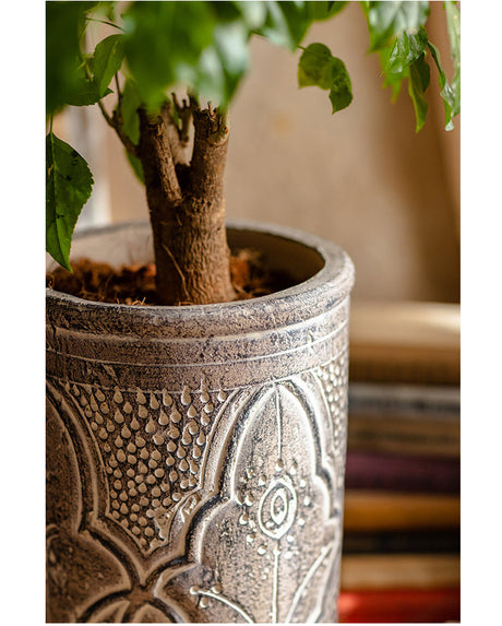 JUHAN Marzanna Vintage Crafted Breathable Flowerpot from JUHAN