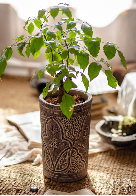 JUHAN Marzanna Vintage Crafted Breathable Flowerpot from JUHAN