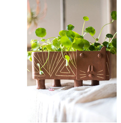 JUHAN Mirabel Artistic Floral Creative Storage Pot from JUHAN