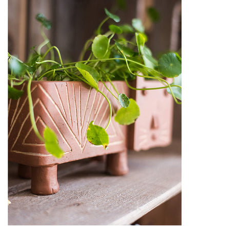 JUHAN Mirabel Artistic Floral Creative Storage Pot from JUHAN