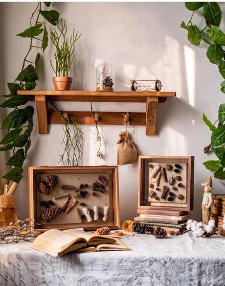 JUHAN Mireille Rustic Elegant Photo Frame Lamp Decor Storage System from JUHAN