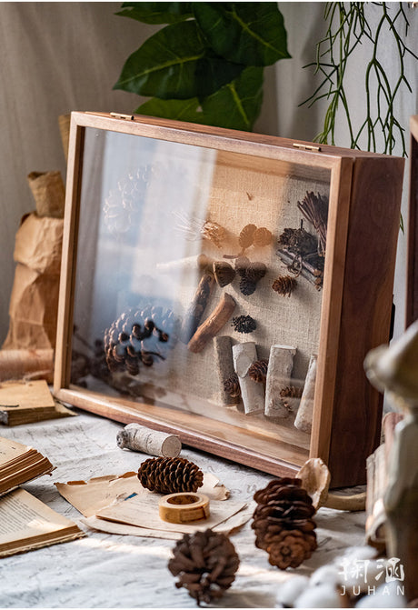 JUHAN Mireille Rustic Elegant Photo Frame Lamp Decor Storage System from JUHAN