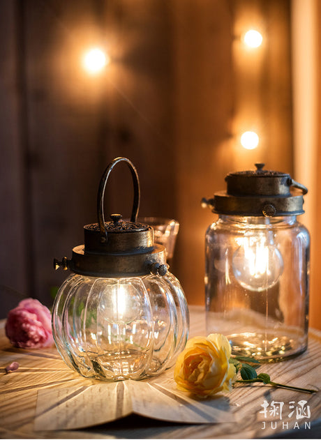 JUHAN Miwako Vintage Illuminated Table Lamp Decor from JUHAN