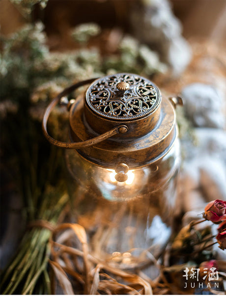 JUHAN Miwako Vintage Illuminated Table Lamp Decor from JUHAN