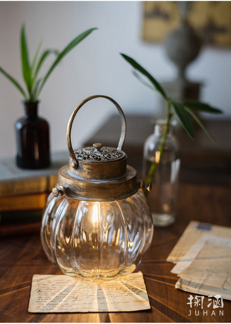 JUHAN Miwako Vintage Illuminated Table Lamp Decor from JUHAN