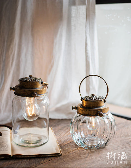 JUHAN Miwako Vintage Illuminated Table Lamp Decor from JUHAN