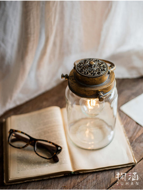 JUHAN Miwako Vintage Illuminated Table Lamp Decor from JUHAN