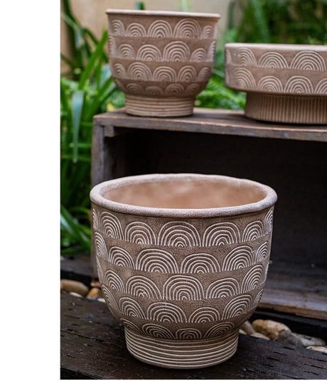 JUHAN Sakura Haruki Large Breathable Flowerpot from JUHAN
