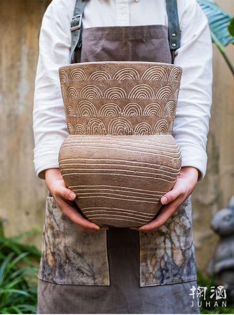 JUHAN Sakura Haruki Large Breathable Flowerpot from JUHAN