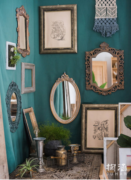 JUHAN Seraphina Classic Retro Chic Mirror Decor from JUHAN