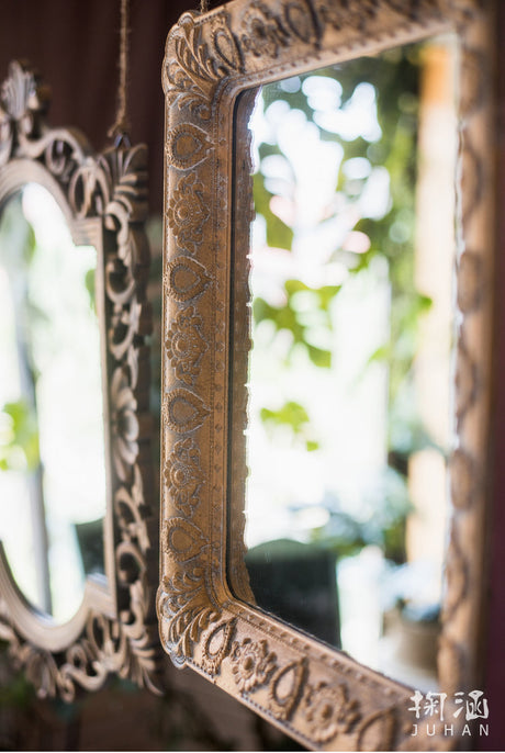 JUHAN Seraphina Classic Retro Chic Mirror Decor from JUHAN