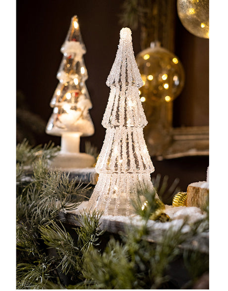 JUHAN Seraphina Festive Glowing Desktop Glass Tree from JUHAN