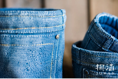 JUHAN Sotsuji Denim Pocket Floral Desktop Decor from JUHAN