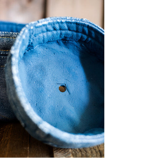 JUHAN Sotsuji Denim Pocket Floral Desktop Decor from JUHAN