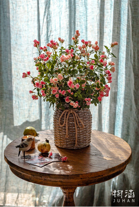 JUHAN Takara Elegant Multiheaded Faux Rose Bouquet from JUHAN