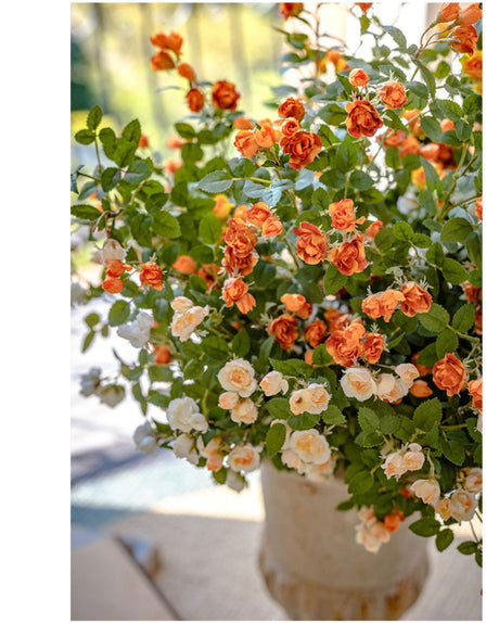 JUHAN Takara Elegant Multiheaded Faux Rose Bouquet from JUHAN