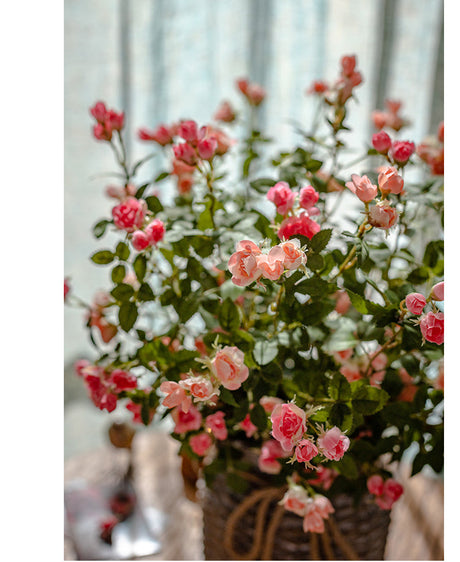 JUHAN Takara Elegant Multiheaded Faux Rose Bouquet from JUHAN