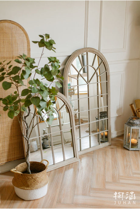 JUHAN Tamsin Elegant Vintage Floor Mirror from JUHAN