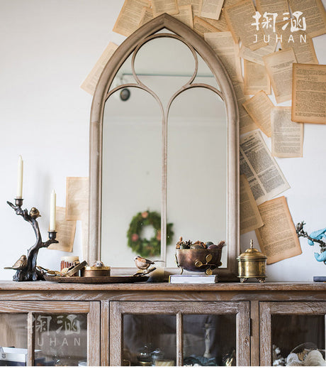 JUHAN Tamsin Elegant Vintage Floor Mirror from JUHAN