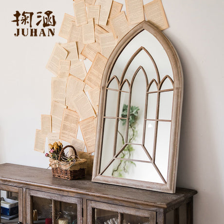 JUHAN Tamsin Elegant Vintage Floor Mirror from JUHAN