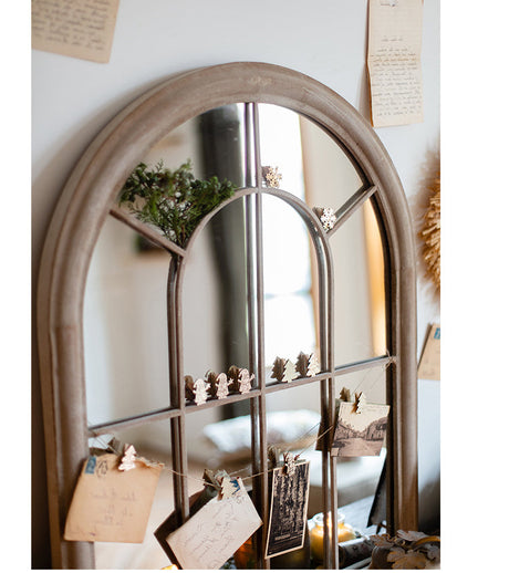 JUHAN Tamsin Elegant Vintage Floor Mirror from JUHAN