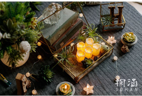 JUHAN Valentina Atmospheric Realistic Candle Layout from JUHAN