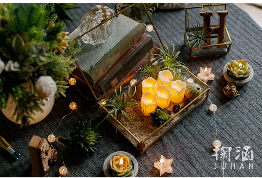 JUHAN Valentina Atmospheric Realistic Candle Layout from JUHAN