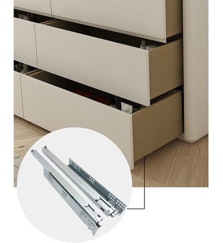 KOCU HOME Alaric Sleek Spacious Bedside Table from KOCU HOME