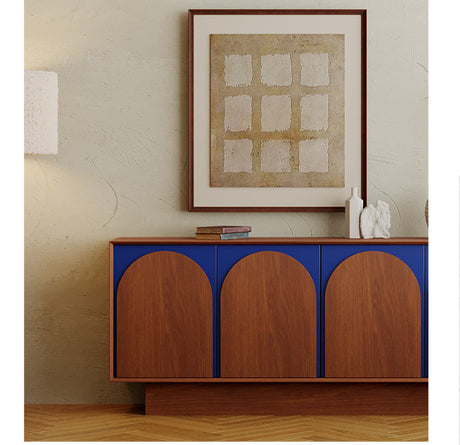 KOCU HOME Alessia Rustic Solid Wood TV Cabinet from KOCU HOME