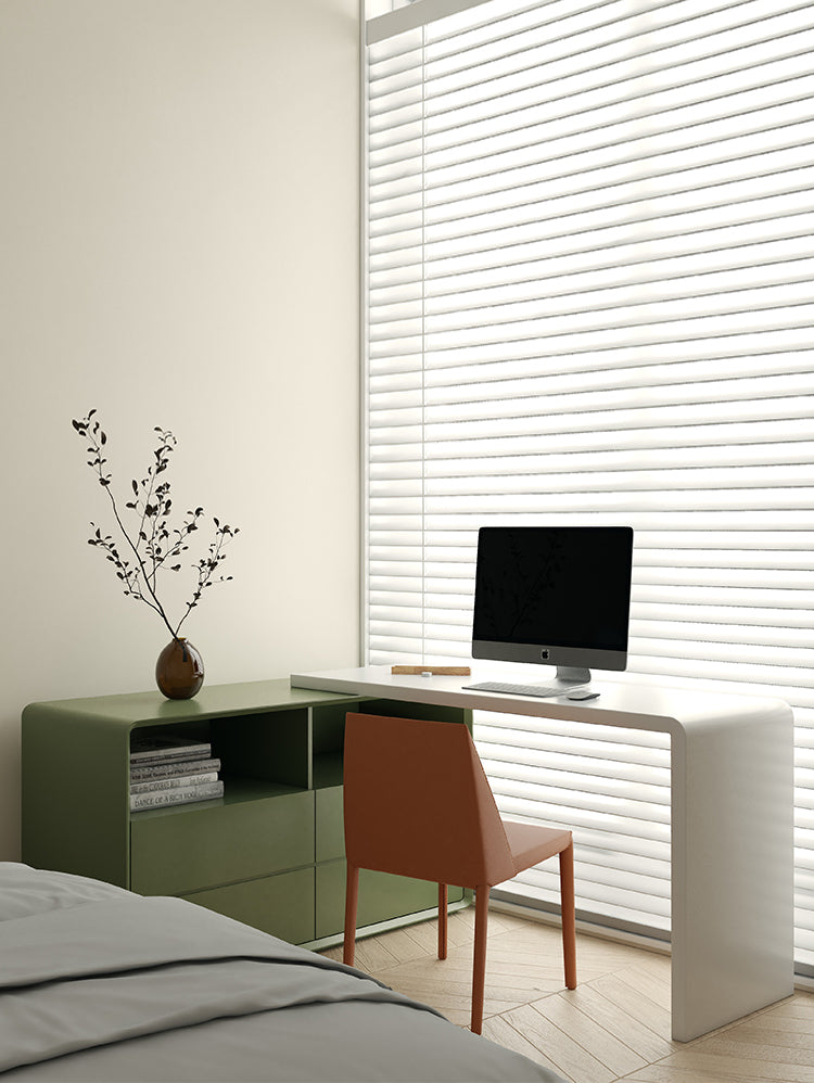 KOCU HOME Elowen Modern Retractable Corner Study Desk from KOCU HOME