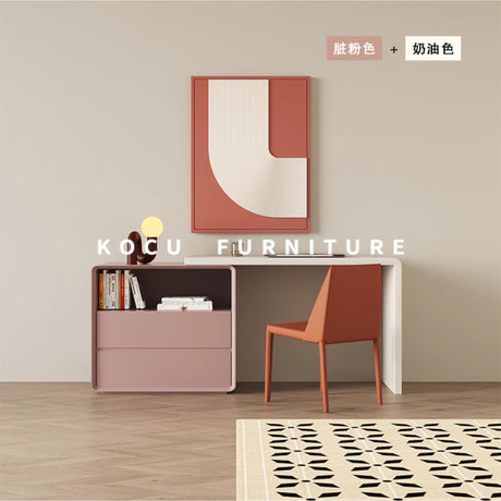 KOCU HOME Elowen Modern Retractable Corner Study Desk from KOCU HOME