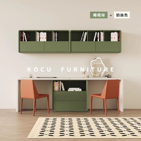 KOCU HOME Elowen Modern Retractable Corner Study Desk from KOCU HOME