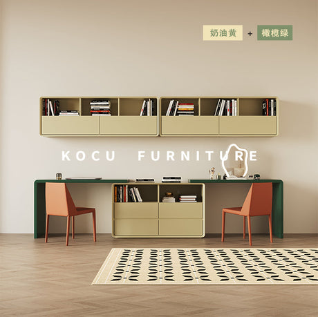 KOCU HOME Elowen Modern Retractable Corner Study Desk from KOCU HOME