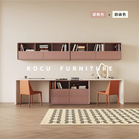 KOCU HOME Elowen Modern Retractable Corner Study Desk from KOCU HOME