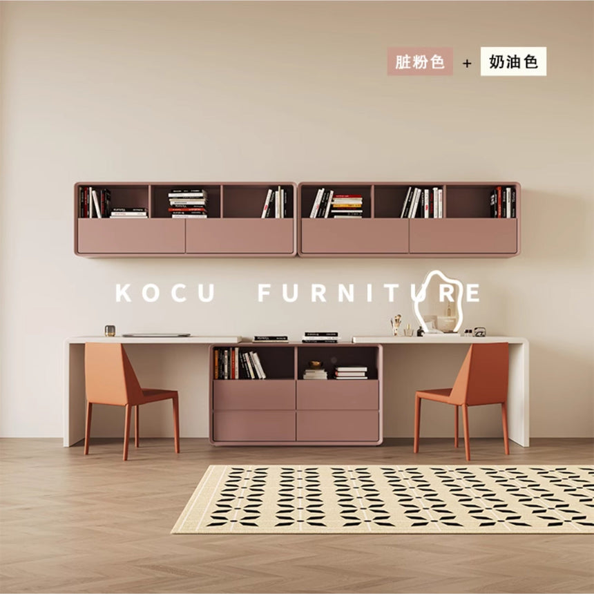 KOCU HOME Elowen Modern Retractable Corner Study Desk from KOCU HOME