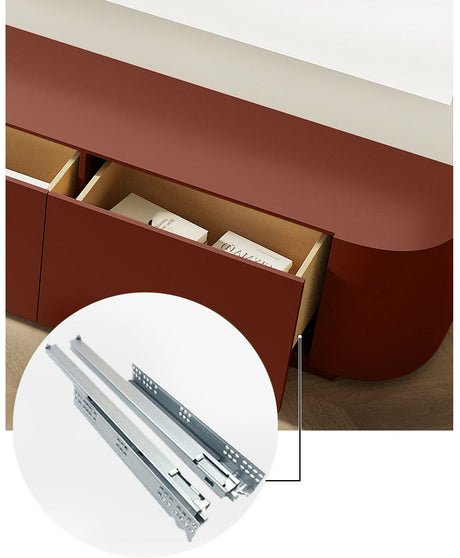 KOCU HOME Isadora Sleek Modern TV Cabinet Coffee Table Combination from KOCU HOME