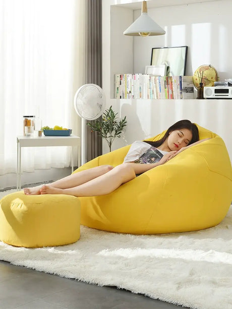 LEDONG Araceli Cozy Tatami Bean Bag Lounge Chair from LEDONG