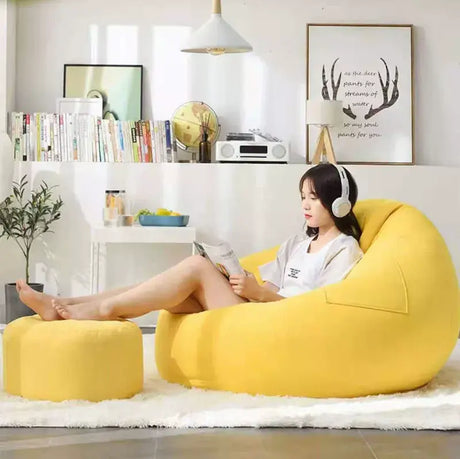 LEDONG Araceli Cozy Tatami Bean Bag Lounge Chair from LEDONG