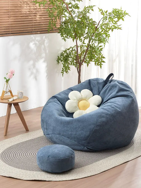 LEDONG Marcellus Cozy Suede Leisure Beanbag Chair from LEDONG