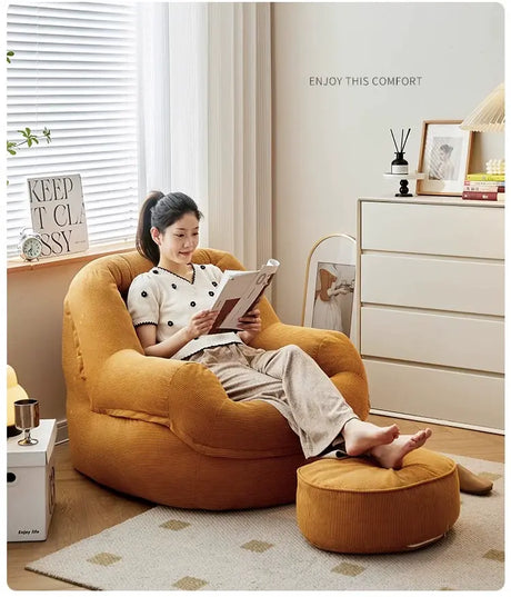 LEDONG Marisol Cozy Retro Recliner Chair from LEDONG