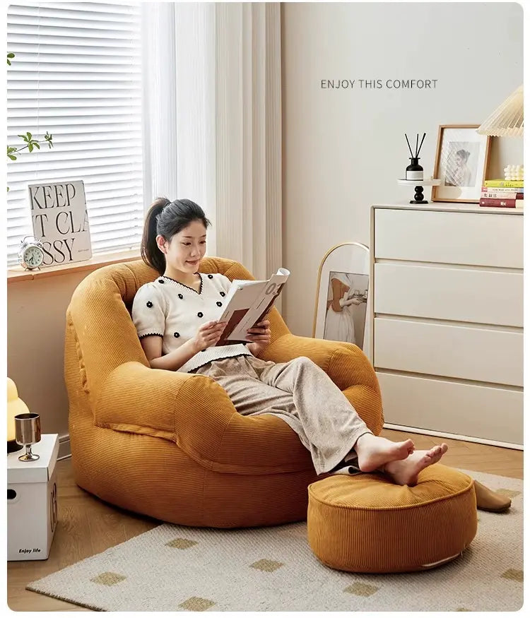 LEDONG Marisol Cozy Retro Recliner Chair from LEDONG