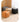 LEDONG Santiago Cozy Scratch-Resistant Leather Cube Stool from LEDONG